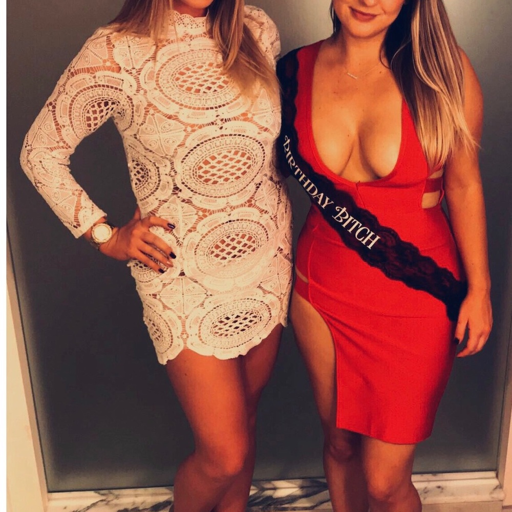 White Mini Dress